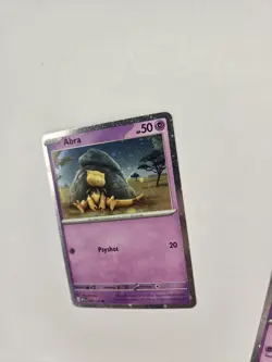 Pokemon 151 Abra 063 Kadabra 064/165 Alakazam ex SVP 050 Cosmos Holo Promos - Image 4