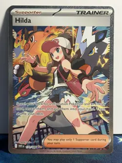 Hilda 171/086 Special Illustration Rare SV: White Flare NM Pokemon Card SIR TCG - Image 1