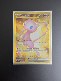 Pokemon TCG Mew EX 205/165 Scarlet & Violet 151 Holo Hyper Rare - Image 3