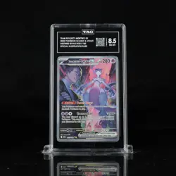Pokemon Team Rocket's Mewtwo ex 231/182 Destined Rivals TAG 8.5 - Image 1