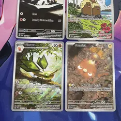 Pokemon TCG | Surging Sparks /191 English Illustration Rare X4 Card Bundle - Image 3