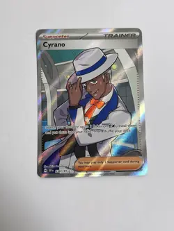 Pokemon TCG Card Cyrano Surging Sparks 230/191 Trainer Ultra Rare NM Condition - Image 2