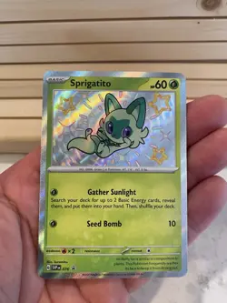 The Pokemon Company Sprigatito 076 Scarlet & Violet Promo Holo Basic 60 HP - Image 2