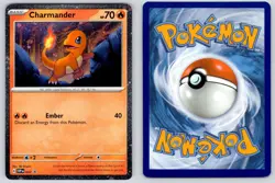 Charmander (Cosmos Holo) 047 Holo Promo Scarlet & Violet Promo Pokemon Near Mint - Image 3