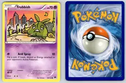 Trubbish 56/122 Common BREAKpoint Pokemon Lightly Played - Image 3