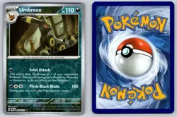 Umbreon 059/131 Reverse Holo Rare Prismatic Evolutions Pokemon Near Mint - Image 3