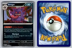 Gengar 050/088 Reverse Holo Rare Perfect Order Pokemon Near Mint - Image 3