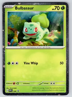 Bulbasaur (Cosmos Holo) 046 Cosmos Holo Promo Scarlet & Violet Promo Pokemon NM - Image 1