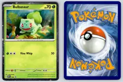 Bulbasaur (Cosmos Holo) 046 Cosmos Holo Promo Scarlet & Violet Promo Pokemon NM - Image 3