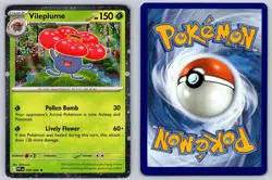 Vileplume (Cosmos Holo) 003/094 Holo Miscellaneous Cards & Products Pokemon NM - Image 3