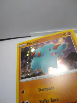 (butt swirl)Phanpy SWSH117 Sword & Shield black Star Promo Holo Pokemon TCG - Image 2