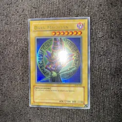 Yugioh Dark Magician LOB-005 Ultra Rare Unlimited Near Mint - Image 1