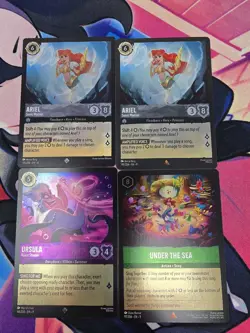 Lorcana Mickey Brave Little Tailor Binder, Promos, Cold foil, Regular, 80 cards - Image 4