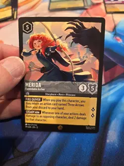 Merida - Formidable Archer - Legendary 191/204 - Disney Lorcana - Wilds Unknown - Image 1