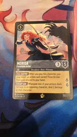 Merida - Formidable Archer - Legendary 191/204 - Disney Lorcana - Wilds Unknown - Image 2
