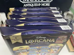 DISNEY LORCANA TRADING CARD GAME 2 DECKS 4 BOOSTER PACKS 1 PROMO CARD SEALED NEW - Image 2
