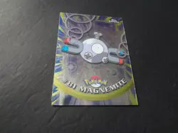 2000 Topps Pokemon Chrome #81 Magnemite Series 2 Trading Cards *CORNER DMG* - Image 1