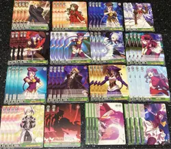 MELTY BLOOD Weiss Schwarz trading card blue green bulk sale - Image 2