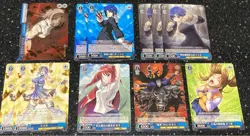 MELTY BLOOD Weiss Schwarz trading card blue green bulk sale - Image 3