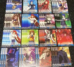 MELTY BLOOD Weiss Schwarz trading card blue green bulk sale - Image 4