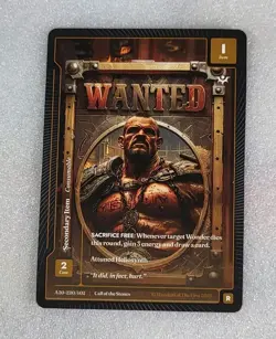 Wanted Call of the Stones #A20-220/402 NM/M PSA Magazine Wonders of the First - Image 1