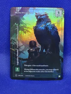 Wonders of The First Formless Foil Skylar Wingguard Rare Call Of The Stones - Image 1