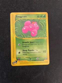 Exeggcute 76/147 Aquapolis Pokemon TCG - LP+ - Image 1