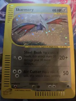 Skarmory - EX: Expedition (27/165) e-Reader Holo Rare Pokemon Card MP - Image 1