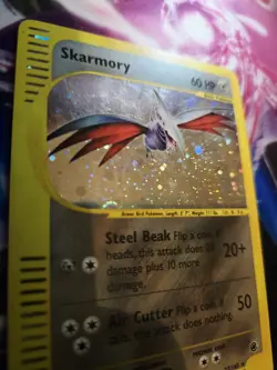 Skarmory - EX: Expedition (27/165) e-Reader Holo Rare Pokemon Card MP - Image 2