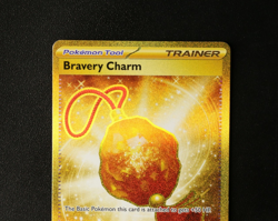 Pokemon Card TCG - Bravery Charm 175/142 - Stellar Crown - Hyper Rare - LP ⭐ - Image 2
