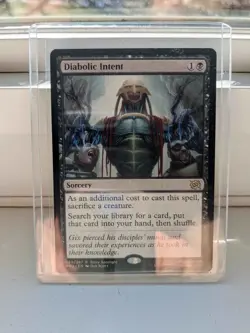 Magic The Gathering (MTG) Card Diabolic Intent - The Brothers' War (BRO) - Image 1