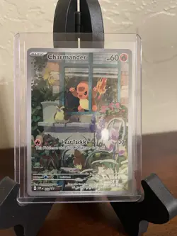 Pokemon Charmander Obsidian Flames Scarlet & Violet Promo Card 044. Slight Dent - Image 1