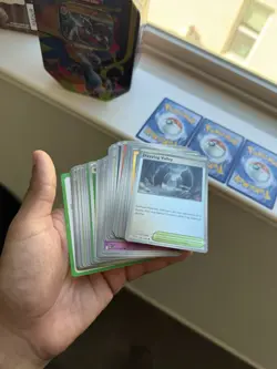 Selling Farigiraf Ex, Kecleon, Mega Lucario Ex All Together Plus A Bulk Of Cards - Image 3