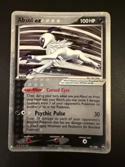 Absol ex 92/108 Pokemon Card Power Keepers Holo Ultra Rare - MP - Image 1