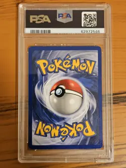 Pokemon Alakazam TCG Card 1/102 Base Set, Shadowless Holo Rare PSA 6 - Image 2