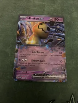 Mimikyu ex - Promo SV: Scarlet & Violet Promo Cards 004 NM Holo - Image 1