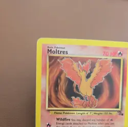 Pokemon Card - Moltres 27/62 Non Holo Rare Fossil Set WOTC - Image 3