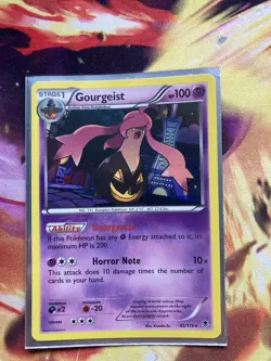 Gourgeist Holo 45 - Phantom Forces Pokemon Card - Image 1
