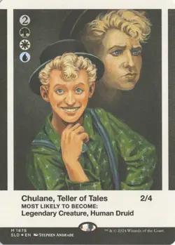 MTG Chulane, Teller of Tales (Rainbow Foil) (1875) Full Art Secret Lair Drop NM - Image 1