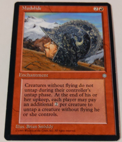 Mudslide | MTG Ice Age | NM | Rare Enchantment | Reserved List | - Image 2
