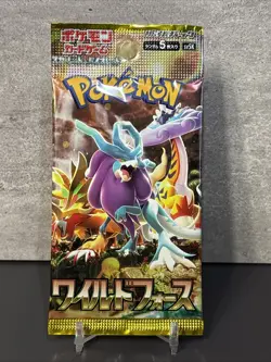 1 Booster Pack - SV5K Wild Force Japanese - Pokemon TCG - Image 1