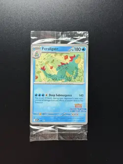 Pokemon TCG Illustration Contest 2024 - SVP213 SVP214 SVP215 x3 Promos Sealed - Image 1