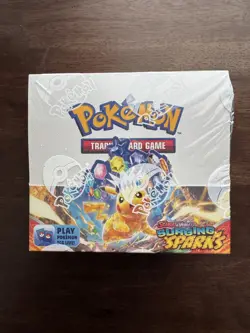 Pokemon TCG Scarlet Violet Surging Sparks Booster Box Factory Sealed (36 Packs) - Image 1