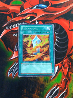Salamandra - DDS-006 - Secret Rare - Limited Promo Yugioh HP - Image 1