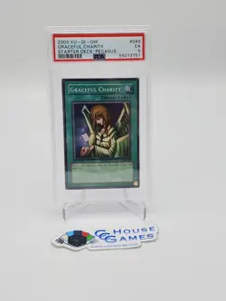 Graceful Charity PSA 5 SDP-040 YuGiOh Starter Deck Pegasus 1st Edition *CCGHouse - Image 1