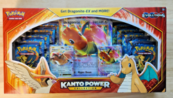 New/Sealed Pokemon Evolutions Kanto Power Collection Dragonite Box - Image 1