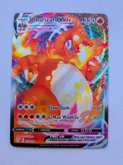 2020 Pokemon Sword & Shield Darkness Ablaze Charizard VMAX #020/189 Ultra Rare - Image 1