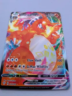 2020 Pokemon Sword & Shield Darkness Ablaze Charizard VMAX #020/189 Ultra Rare - Image 2