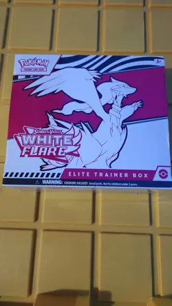 Pokemon White Flare ETB Regular Elite Trainer Box TCG Sealed - Image 1