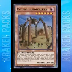 YUGIOH Kozmo Landwalker SHVI-EN084 Super Rare 1ST ED NM 💎 PACK FRESH - Image 1